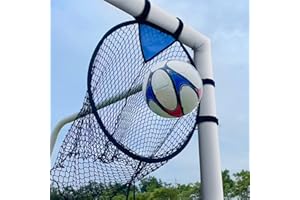 Jomewory Top Corner Football Target Net, Football Goal Target Training Equipment, Football Throwing Target, Easy to Attach and Detach, Diameter, 60cm