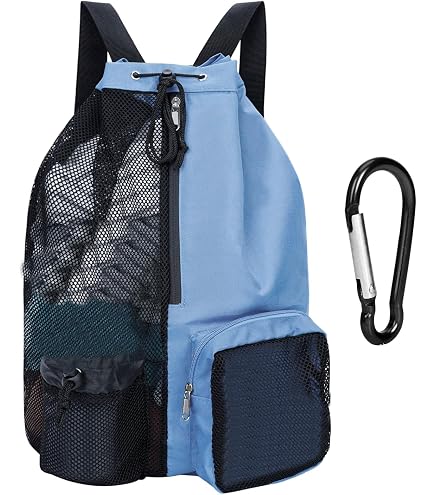 Borsa Portaoggetti A Rete Con Coulisse, Ultraleggera, Taglie S~XXL, Perfetta Per Esterno E Attrezzi