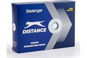 Slazenger Distance Golf Ball 12 Pack White One Size