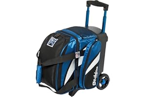 KR STRIKEFORCE BOWLING BAGS KR Cruiser Bowlingtasche mit Rollen, Königsblau/Weiß/Schwarz