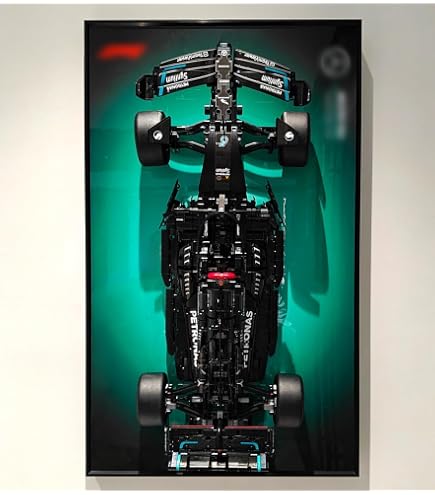 WETCEAOM Wall Frame for Technic AMG F1 W14 E Race Car 42171