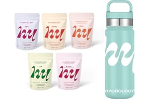 Hydrology® 5 sachets de 15 pastilles + une gourde 500 mL Bleue offerte