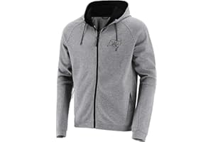 Fanatics - Felpa con cappuccio NFL Tampa Bay Buccaneers Mono Premium Graphic Zip – Grigio