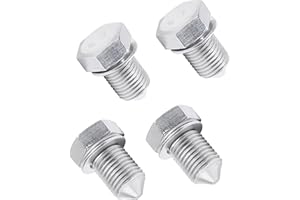 Flaconi 4PCS Tapón de Drenaje de Aceite del Coche,Tapón de Descarga de Aceite,Tapón de Drenaje de Aceite con Junta Tórica,Tornillo Carter Aceite,Aplica al Número de Compatibilidad N90813202