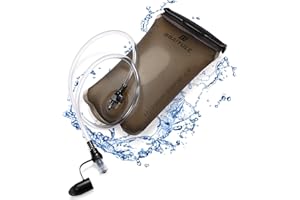 BBAIYULE® Vessie d'hydratation 2l sans BPA |Système d'hydratation pour Sac à Dos avec Tuyau d'hydratation|Vessie d'hydratation Poche d'hydratation