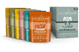 Catz Finefood 008450 Mokra Karma dla Kotów, 12 x 85g