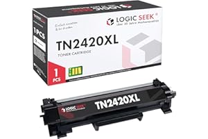 ‎LOGIC-SEEK® Logic-Seek Toner XXL ersetzt Brother TN2420 TN2410 doppelter Inhalt 6.000 Seiten für Brother HL-L2350DW HL-L2370DN HL-L2375DW HL-L2310D MFC-L2710DW