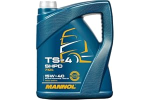 5 liter Orignal MANNOL motorolja TS-4 SHPD 15W-40 API motorolja olja lastbil bussar