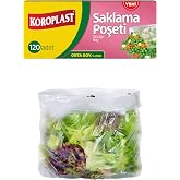 Koroplast Storage Bag 120pcs 24X38 Cm, Leak Proof & Durable, Airtight, Recyclable Storage Bag, Kitchen