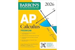 AP Calculus Premium, 2026: Prep Book with 12 Practice Tests + Comprehensive Review + Online Practice