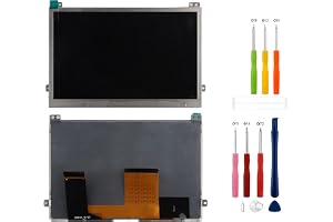 SwarKing LCD-skärm kompatibel med MIB STD2 NAV 200 682 TDO-WVGA0633F00045/TDO-WVGA0633F0039 6,5 tum reservdelar med gratis ve