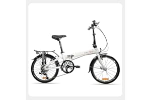 Dahon Mariner D8 Bicicleta Plegable Ligera 20" Cuadro de Aluminio, 8 Velocidades, Frenos en V, para Adultos 145-195 cm