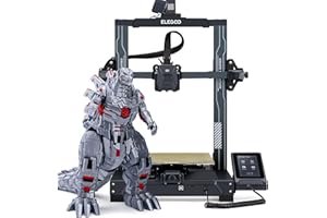 ‎ELEGOO ELEGOO Neptune 3 Pro FDM drukarka 3D z automatycznym poziomowaniem łóżka, wytłaczarka bezpośrednia Dual-Gear, napęd podwójnego wrzeciona pociągowego, zdejmowany ekran pojemnościowy, 225 x 225 x 280 mm