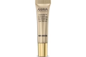 AHAVA Dead Sea Osmoter Eye Concentrate Serum - Natural Anti-Aging Treatment for Women and Men - Reduces Puffiness, Dark Circles, and Signs of Fatigue (15ml)