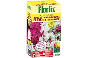 Flortis 1110144 Concime Organo, Azalee, Rododendri, Camelie e Gardenie, 1000 g, 7.5x13.5x24 cm