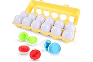 SUPERBE BEBE Jeu Montessori Bébé Et Enfant - Œufs Assortis En Plastique À Apparier Selon Formes Et Couleurs - Jouet Montessori Éducatif - Jouet Oeuf Éducatif Enfants 3 Ans - Cadeau Naissance Bébé Fille Garçon