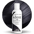 Adore Shining Semi Permanent Hair Colour, 120 Black Velvet