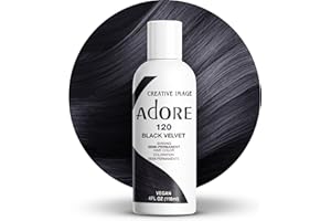 Creative Image Adore Shining Semi-Permanent Hair Color 120 Black Velvet 118ml