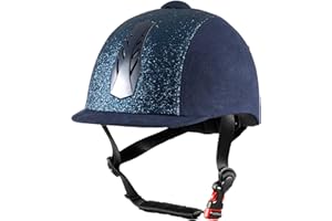 HORZE Femme et Enfant, Casque d'équitation Triton Galaxy VG1, réglable