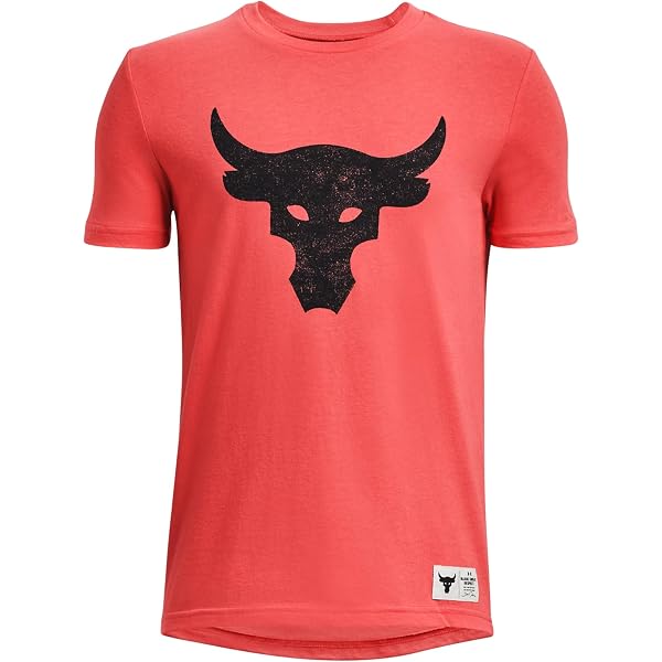 Under Armour Project Rock Brahma Bull-Sleeve Men's Top, Black