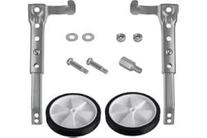 NATTHSWE Bike Stabilisers for Kids,Bicycle Training Wheels,Support Wheels Universal for Children Bikes of 18 20 22 24 Inch(1 Pair)