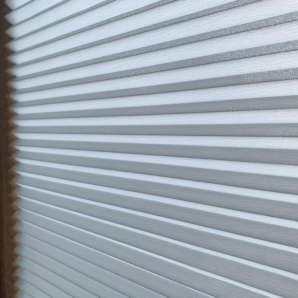 Pliper Gri - Plise Cam Balkon Perdesi Vidalı 3400016 (70 x 190)