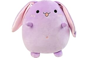 FIMIGID Weiches Tier-Plüsch-Kissen, süßes Plüschtier-Stofftier, weiches Tier-Plüsch-Umarmungskissen für Kinder (Rabbit)