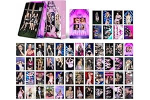 GUNBAK Kpop Blackpink Lomo Cards Photocards 55Pcs Blackpink Coachella 2023 Nouvel Album Carte BP Mini Postcards BP Poster Cards pour fans Cadeau