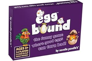 Noodle Poodle's Egg Bound: The Hilarious Chicken Card Game - A Fun-Filled Family Game Night Delight!