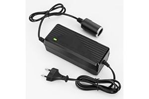 RGBer®Spannungswandler 230v auf 12v| KFZ Netzadapter, Adapter zigarettenanzünder Steckdose.| für Auto Kühlbox und Kompressor geeignet.