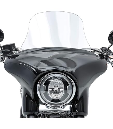 Pare-brise Puig Touring High-Road Fumé - Harley Davidson Sport Glide 2018-2022