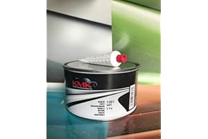 Stucco universale con indurente 2 KG KMK | Stucco poliestere flessibile | Professionale per carrozzeria
