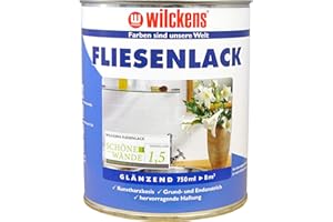 Wilckens Fliesenlack glänzend, 750 ml, Weiß