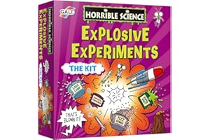 Galt Toys, Horrible Science - Explosive Experiments, Science Kit for Kids, Ages 8 Years Plus