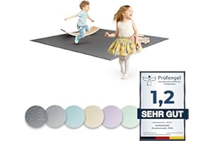 ‎EHRENKIND Ehrenkind® PRO Crawling Mat, Baby Play Mat, Extra Thick and Soft, Made in Germany, Oeko-Tex 100, Size 180 x 180 cm, Grey