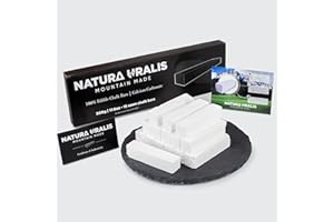 Natura Uralis Belgorod Premium Gesso Commestibile Tagliato | Barretta Gessetto, Bianco – Croccantezza Incredibile, Vellutata & Solida, Alimento Vegano, Fonte di Carbonato di Calcio Naturale (15)