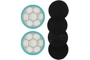 URPIZY Filtro di ricambio, accessori di ricambio in spugna per Neakasa/Neabot P1 Pro Pet Grooming Kit e aspirapolvere, 2 filtri, 4 spugne