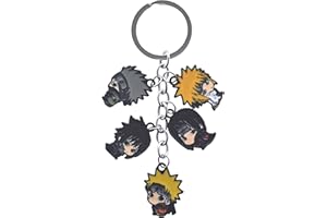 Amasukami Anime Postacie Uchiha Itachi breloczek do kluczy Uchiha Sasuke Namikaze Minato breloczek do kluczy, wielokolorowa, S