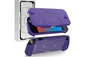 Sonlaryin Pochette pour Nintendo Switch 2 (2025), Protection 2 en 1 TPU + PC, Anti-Rayures, Absorption des Chocs, Prise en Main Ergonomique, Installation Facile - Violet