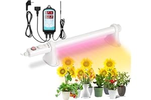 Eulenke Gewächshausheizung 135W, Elektrische Heizung für Gewächshäuser, Frostwächter Gewächshaus mit Thermostat, Heizung Bereich 8 m², IP44, Gewächshausheizungen für Gewächshaus, Garten，Weinkeller