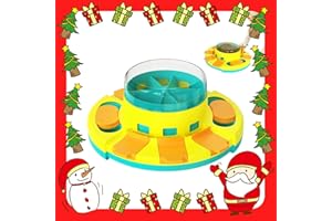 Accmuzzy Hundespielzeug Intelligenz,Intelligenzspielzeug für Hunde,Interaktives Hundespielzeug für langsames Fresse,Puzzle-Spielzeug,langlebig,intelligenzspielzeug,Leckerli Spender