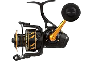 Penn Slammer IV Saltwater Spinning Reel - Full Metal, Heavy Duty Spin, Jigging Or Lure Fishing Reel - Boat, Shore, Kayak