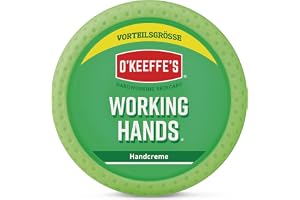 O'Keeffe's Working Hands, 193 g degel – handkräm för extremt torra, spruckna händer