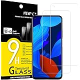 NEW'C 2 Pezzi, Vetro Temperato per Huawei Nova 5T, Pellicola Prottetiva Anti Graffio, Anti-Impronte, Senza Bolle, Durezza 9H,