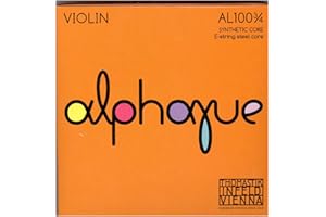 THOMASTIK-INFELD Thomastik Cuerdas para violín ALPHAYUE alma en nylon, juego 3/4, escala 305mm / 12"