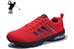BOEBIZ Chaussures de golf respirantes pour homme - Pour toutes les saisons - Pour la course à pied et l'exercice - Taille L - 39-46