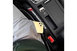 MOGUGO 2 PCS Universal Auto Kunstleder Autositz Lückenfüller Abstandshalter Sitzlückenfüller Stopfen Kompatibel mit PKW SUV LKW