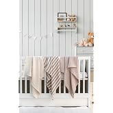 M&uuml;slin &Ouml;rt&uuml; & Battaniye 3'l&uuml; Set%100 Pamuk Oeko-teks Sertifikalı 80x70 Cm (Bej-Ekru)