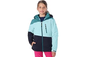 Killtec Mädchen Ksw 331 Grls Ski Jckt Skijacke/Funktionsjacke mit Kapuze und Schneefang