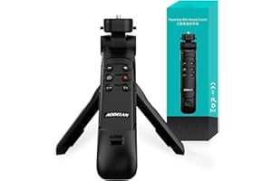 AODELAN Mini trépied avec télécommande sans Fil pour Sony ZV-E10 ZV-1 A7SM3 A7C A7RIV Alpha 9 7R IV 7R III 7 III 6600 6100 9 II RX0 II RX100 M7
